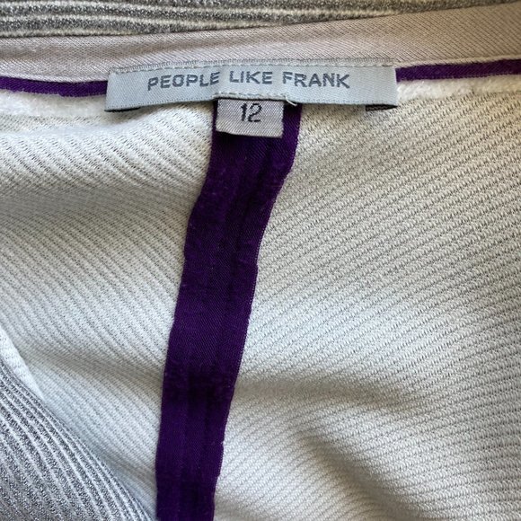 People Like Frank Size 12 Classy Bomber Style Blazer Jacket - Picture 5 of 11